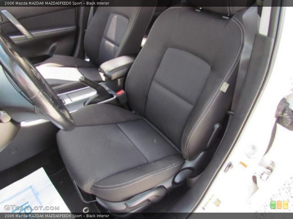 Black Interior Photo for the 2006 Mazda MAZDA6 MAZDASPEED6 Sport #57640150