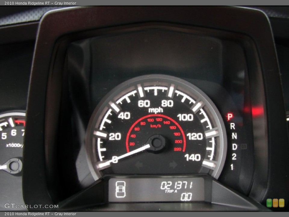 Gray Interior Gauges for the 2010 Honda Ridgeline RT #57642268