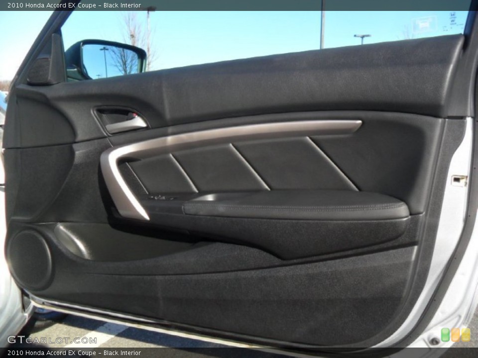 Black Interior Door Panel for the 2010 Honda Accord EX Coupe #57644158