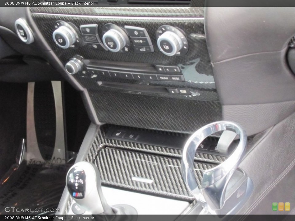 Black Interior Controls for the 2008 BMW M6 AC Schnitzer Coupe #57644563