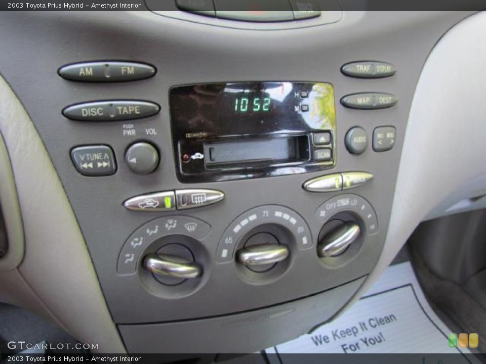 Amethyst Interior Controls for the 2003 Toyota Prius Hybrid #57646527