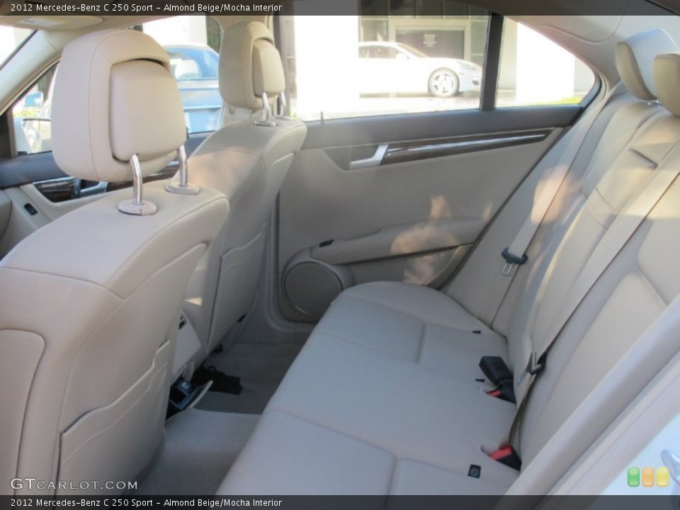 Almond Beige/Mocha Interior Photo for the 2012 Mercedes-Benz C 250 Sport #57646531