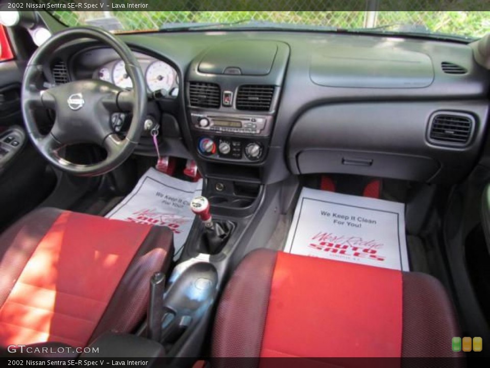 Lava Interior Dashboard for the 2002 Nissan Sentra SE-R Spec V #57646891