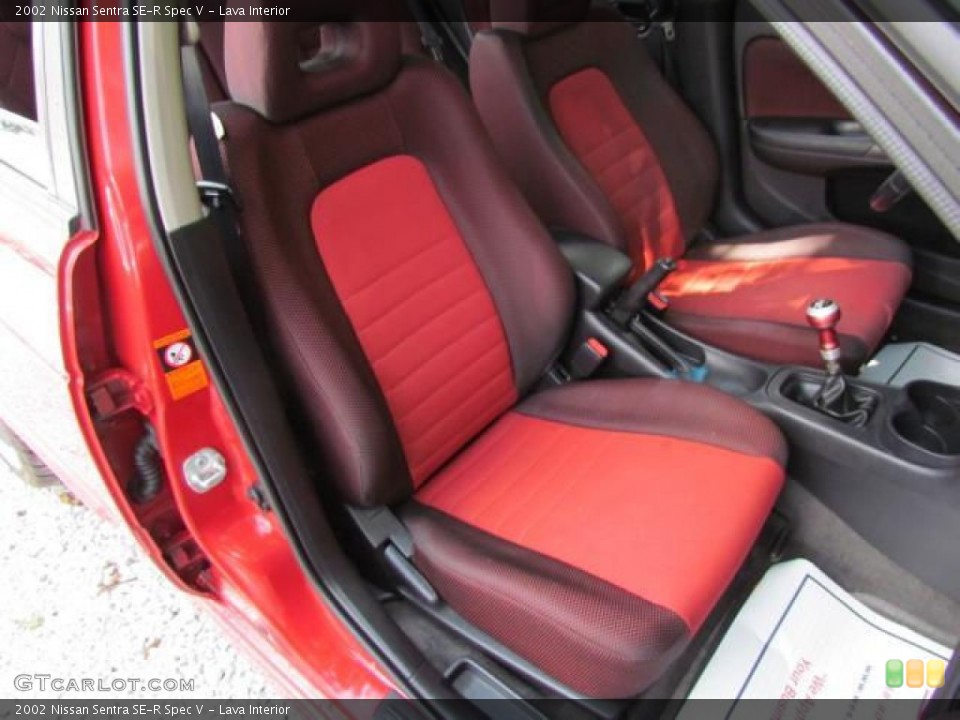 Lava Interior Photo for the 2002 Nissan Sentra SE-R Spec V #57646900