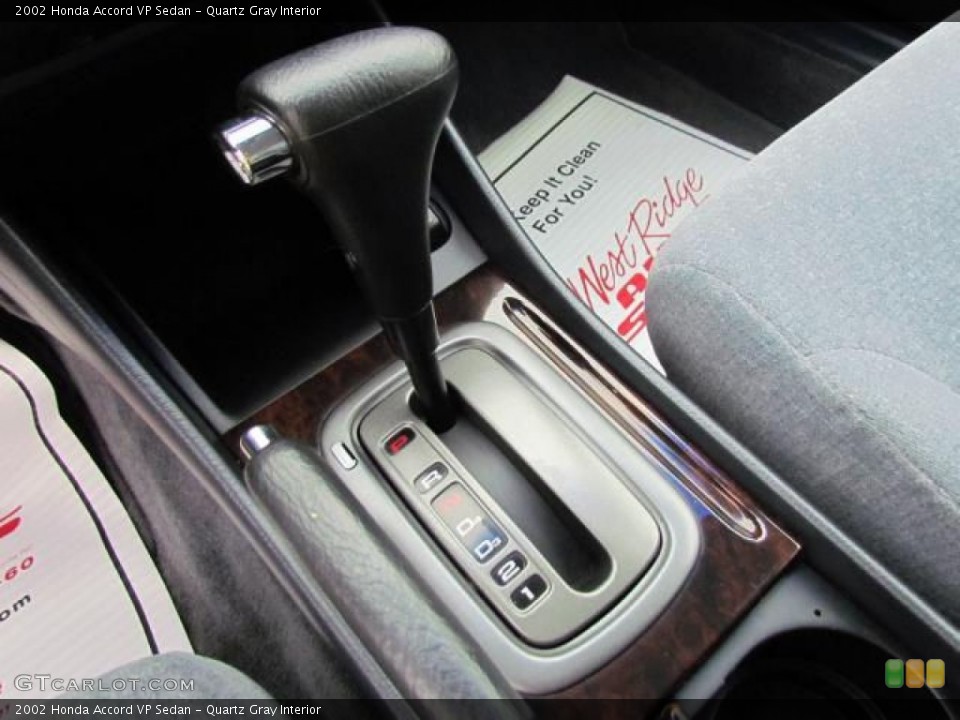 Quartz Gray Interior Transmission for the 2002 Honda Accord VP Sedan #57647683