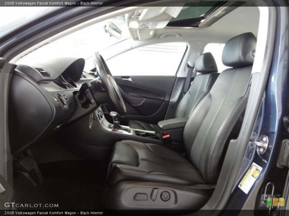 Black Interior Photo for the 2008 Volkswagen Passat Komfort Wagon #57647710