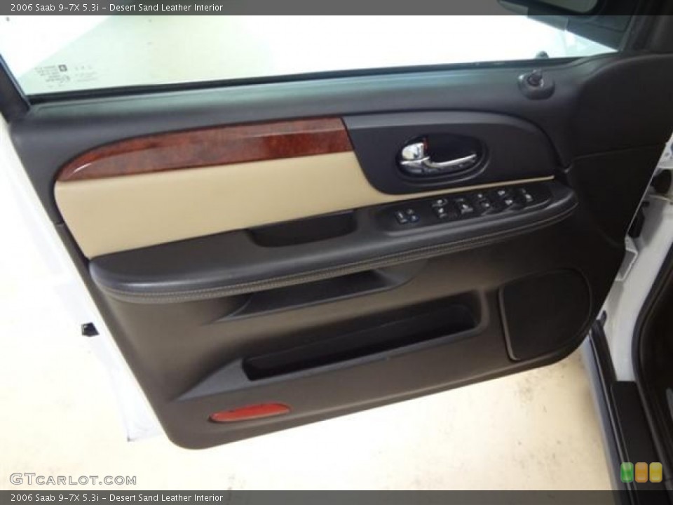 Desert Sand Leather Interior Door Panel for the 2006 Saab 9-7X 5.3i #57648004