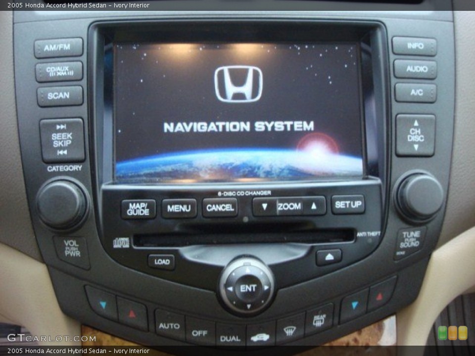 Ivory Interior Controls for the 2005 Honda Accord Hybrid Sedan #57650014