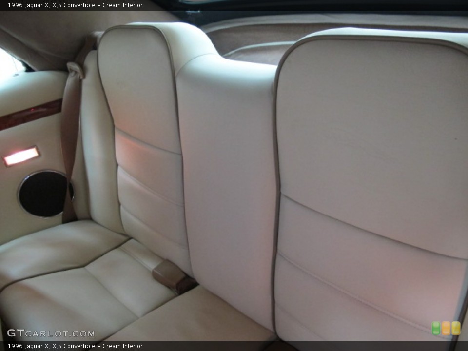 Cream Interior Photo for the 1996 Jaguar XJ XJS Convertible #57654826