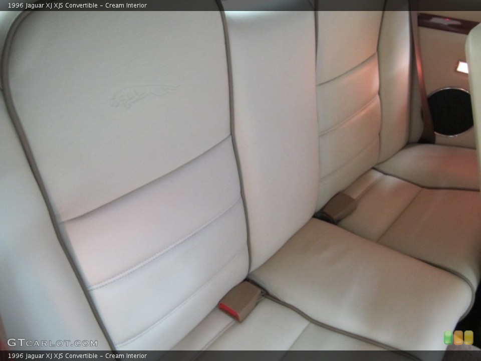 Cream Interior Photo for the 1996 Jaguar XJ XJS Convertible #57654835
