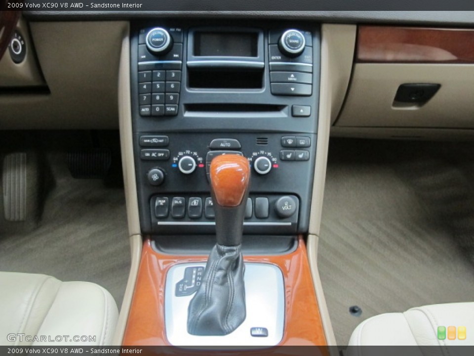 Sandstone Interior Transmission for the 2009 Volvo XC90 V8 AWD #57656539