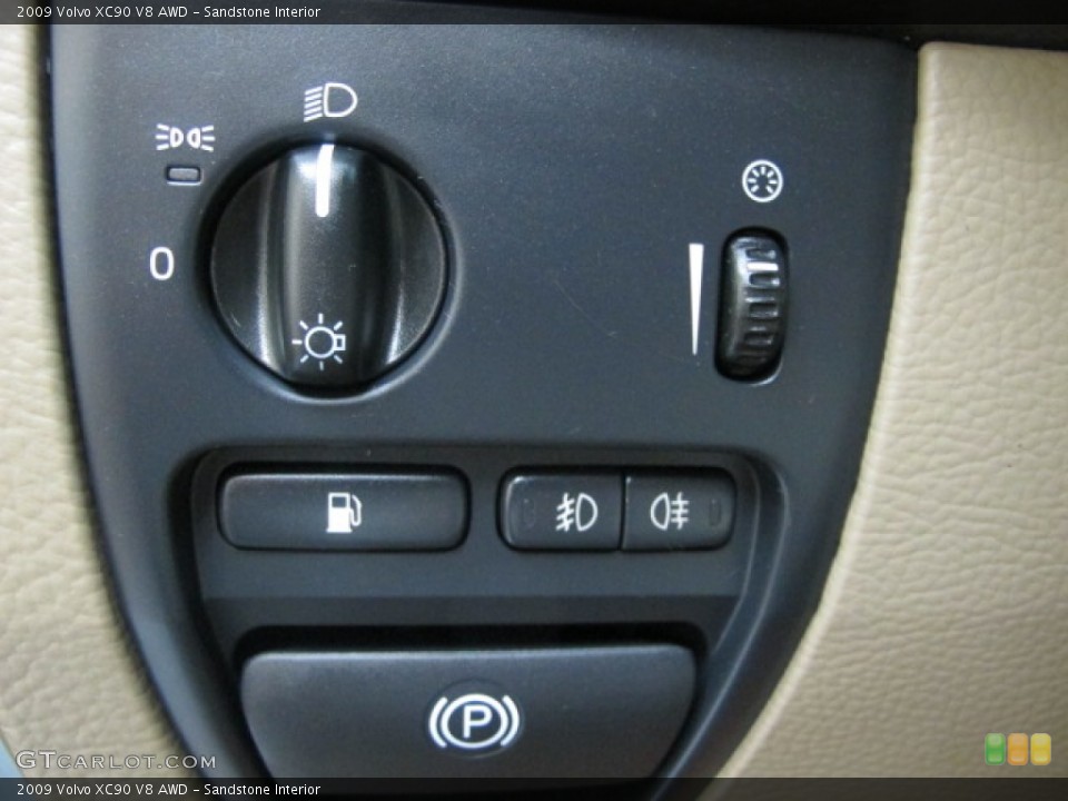 Sandstone Interior Controls for the 2009 Volvo XC90 V8 AWD #57656641