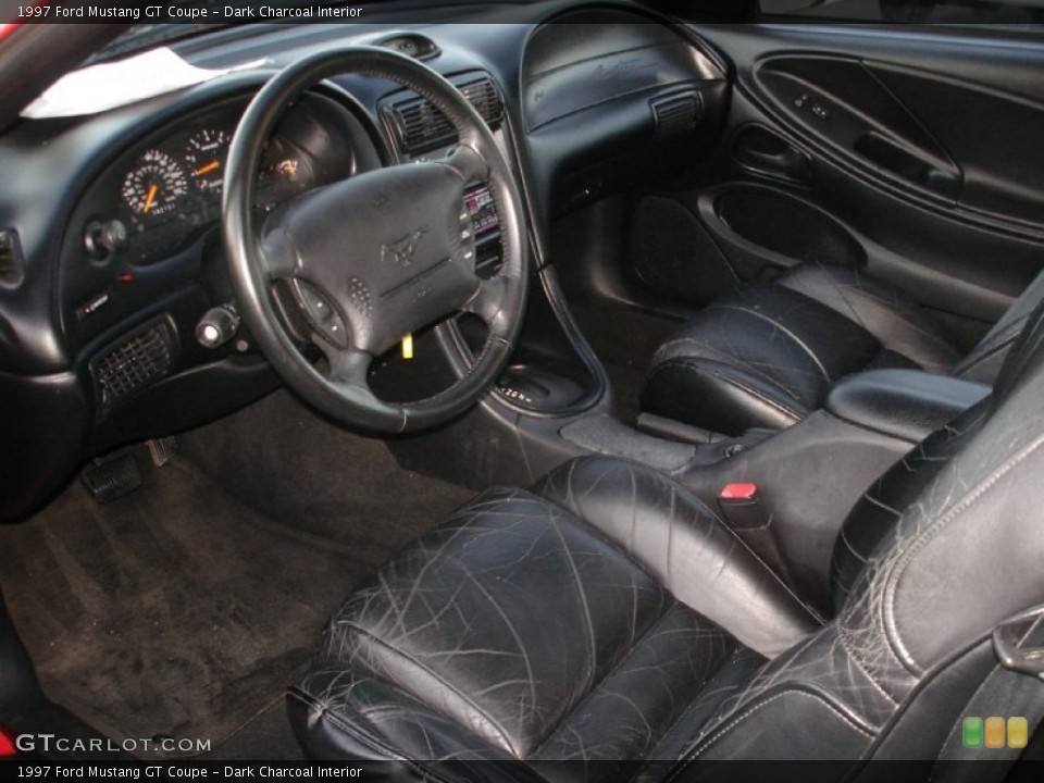 Dark Charcoal Interior Photo for the 1997 Ford Mustang GT Coupe #57660362