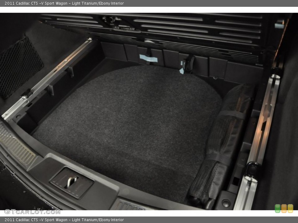 Light Titanium/Ebony Interior Trunk for the 2011 Cadillac CTS -V Sport Wagon #57660698