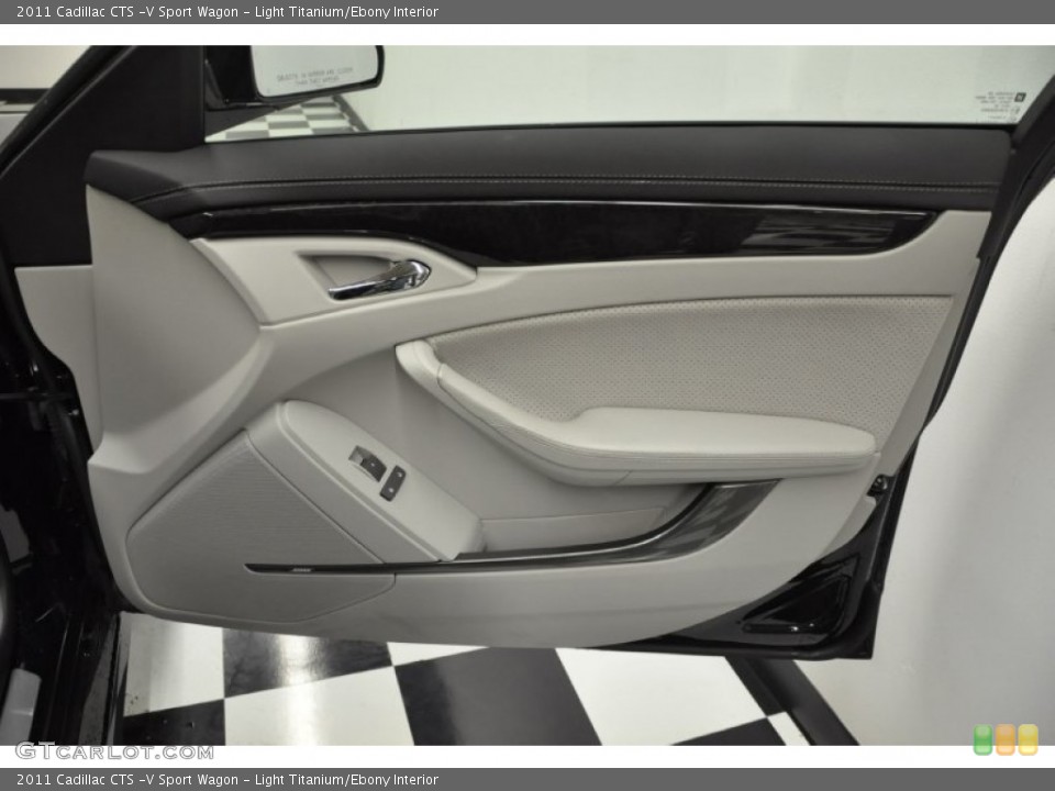 Light Titanium/Ebony Interior Door Panel for the 2011 Cadillac CTS -V Sport Wagon #57660717