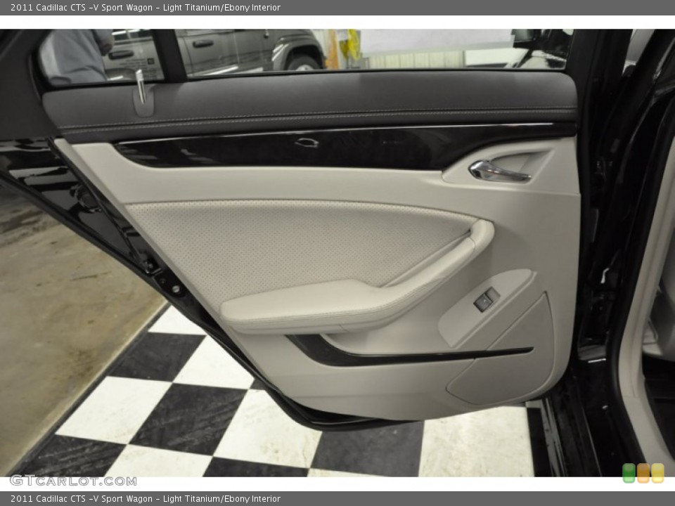 Light Titanium/Ebony Interior Door Panel for the 2011 Cadillac CTS -V Sport Wagon #57660725