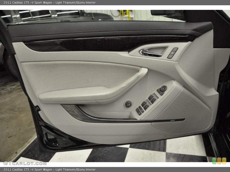 Light Titanium/Ebony Interior Door Panel for the 2011 Cadillac CTS -V Sport Wagon #57660734