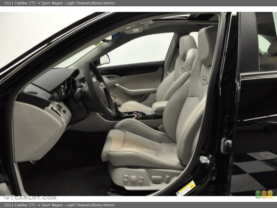 Light Titanium/Ebony Interior Photo for the 2011 Cadillac CTS -V Sport Wagon #57660809