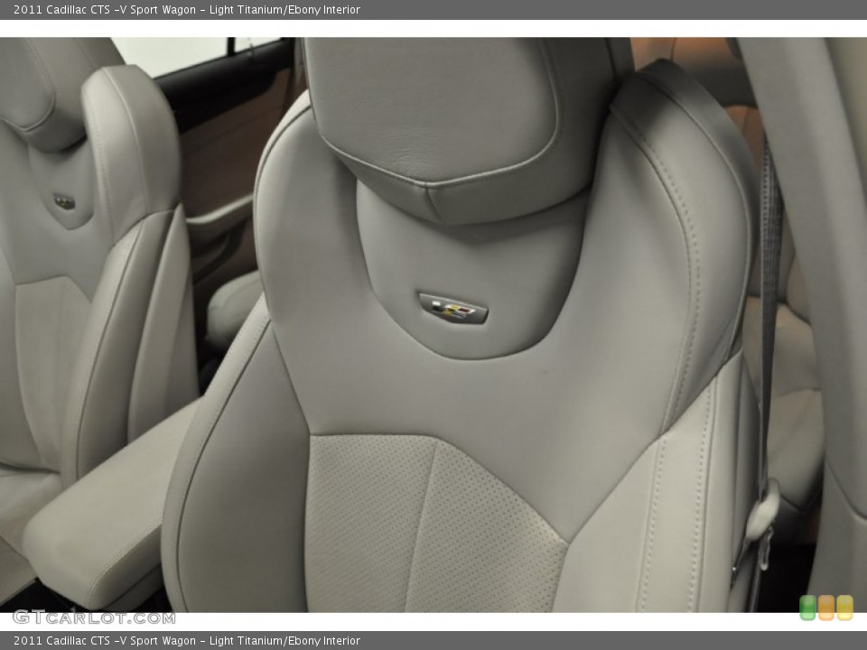 Light Titanium/Ebony Interior Photo for the 2011 Cadillac CTS -V Sport Wagon #57660869