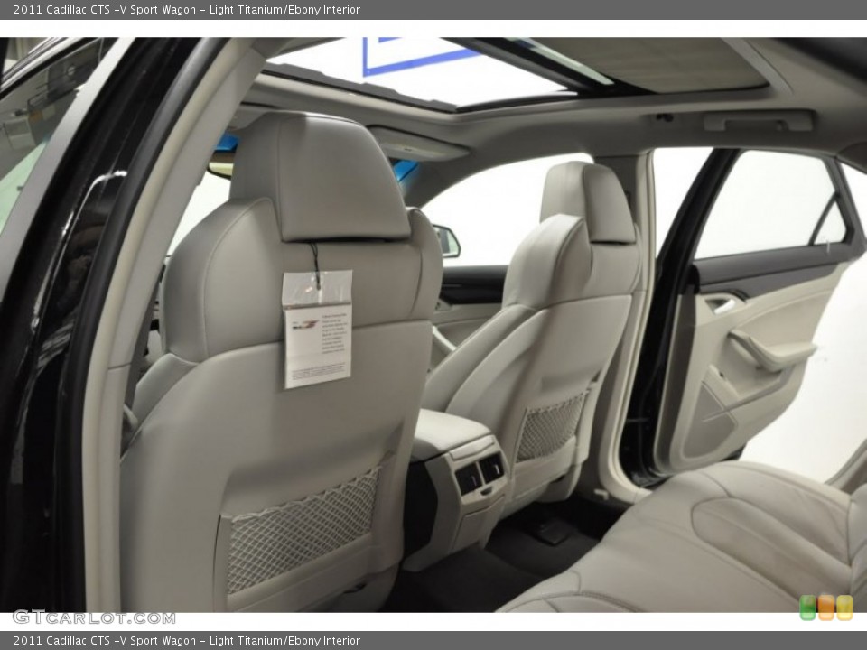 Light Titanium/Ebony Interior Photo for the 2011 Cadillac CTS -V Sport Wagon #57660959