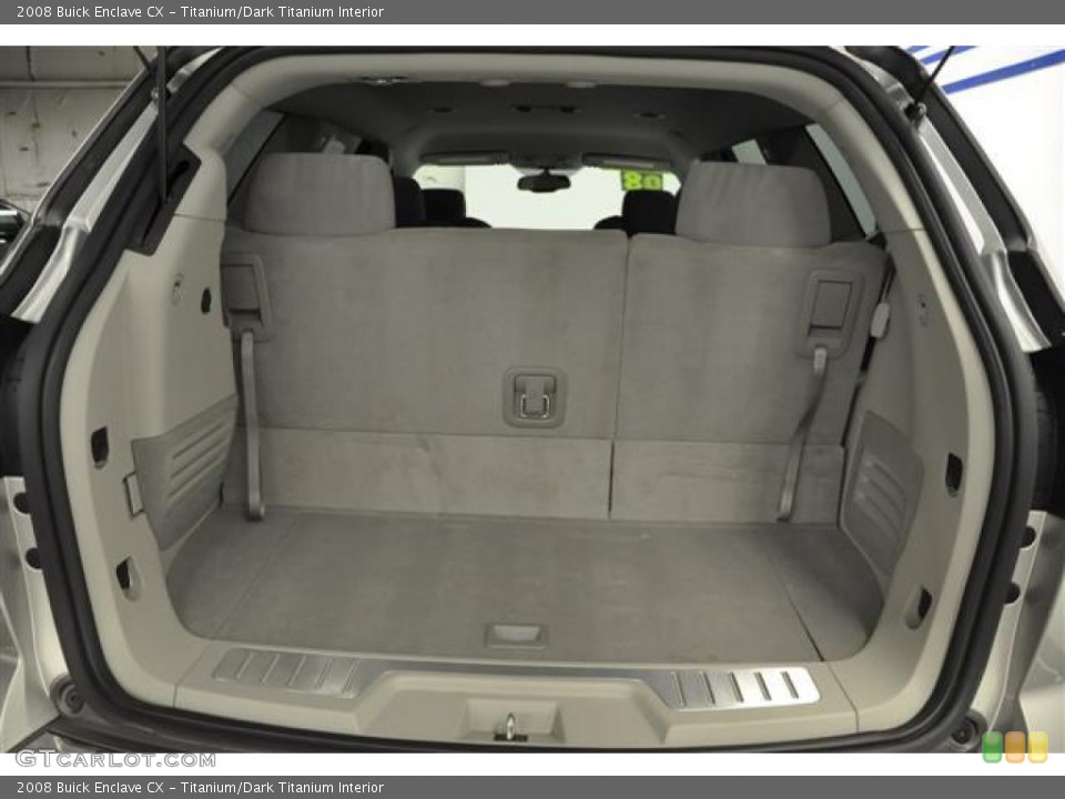 Titanium/Dark Titanium Interior Trunk for the 2008 Buick Enclave CX #57662972