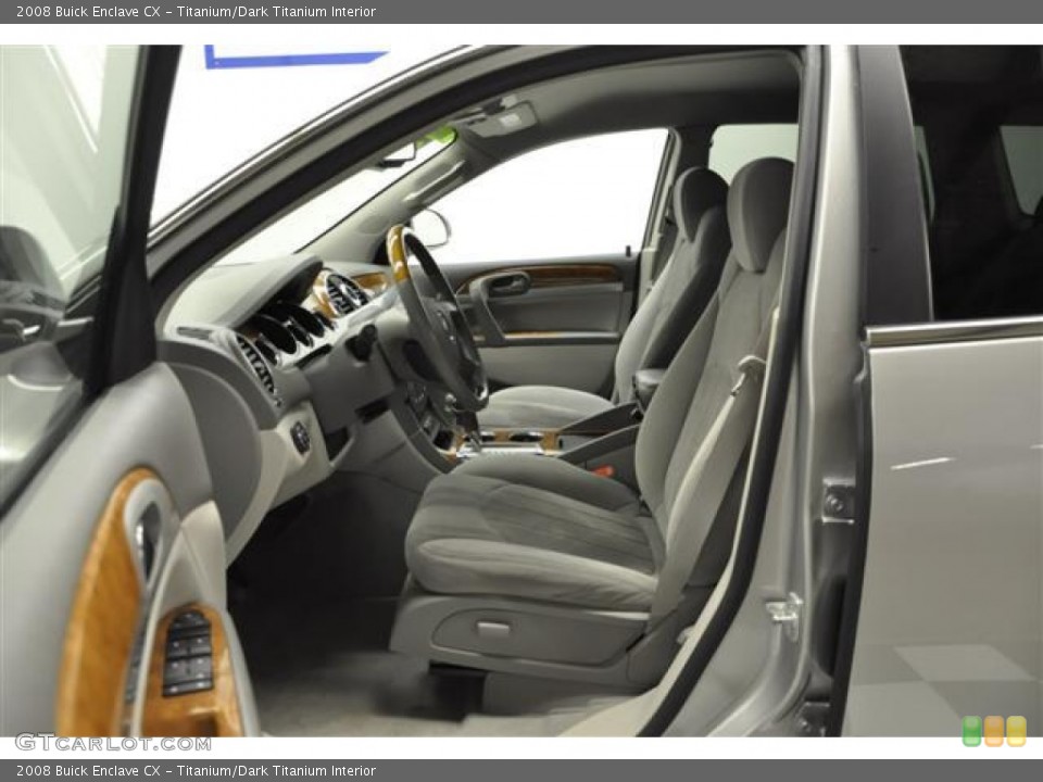 Titanium/Dark Titanium Interior Photo for the 2008 Buick Enclave CX #57662996