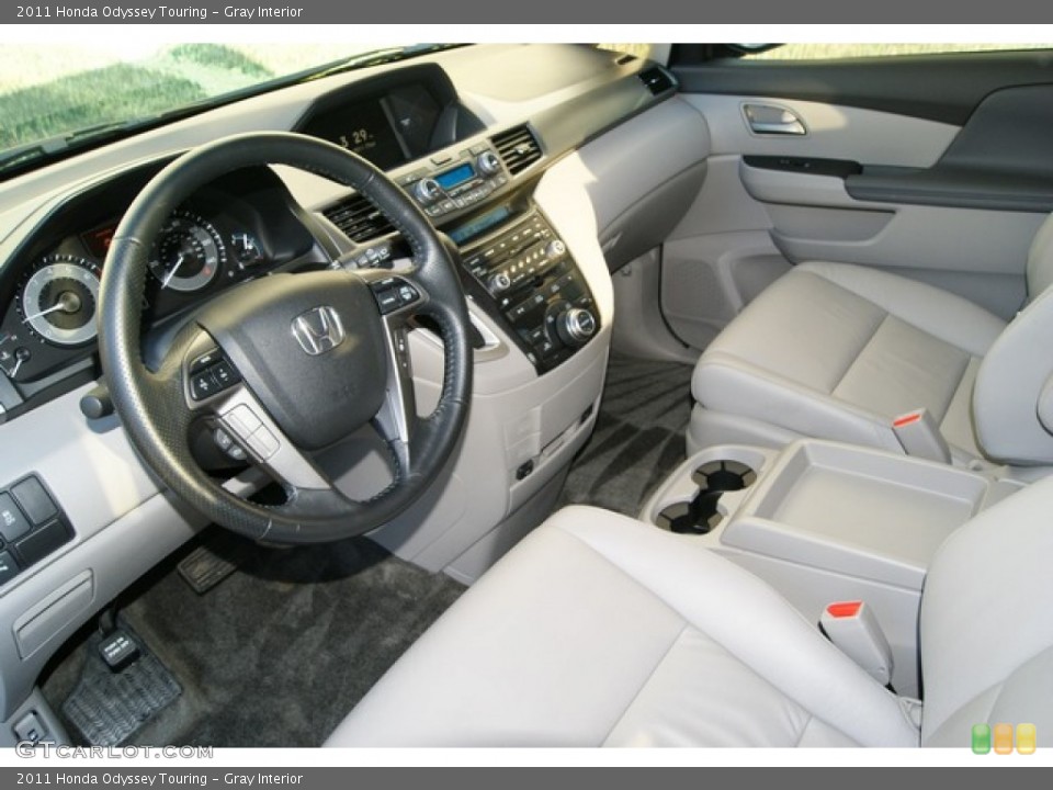 Gray Interior Prime Interior for the 2011 Honda Odyssey Touring #57664493