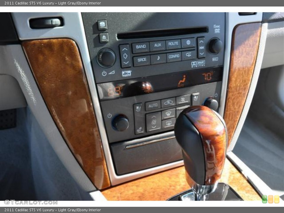 Light Gray/Ebony Interior Controls for the 2011 Cadillac STS V6 Luxury #57665021