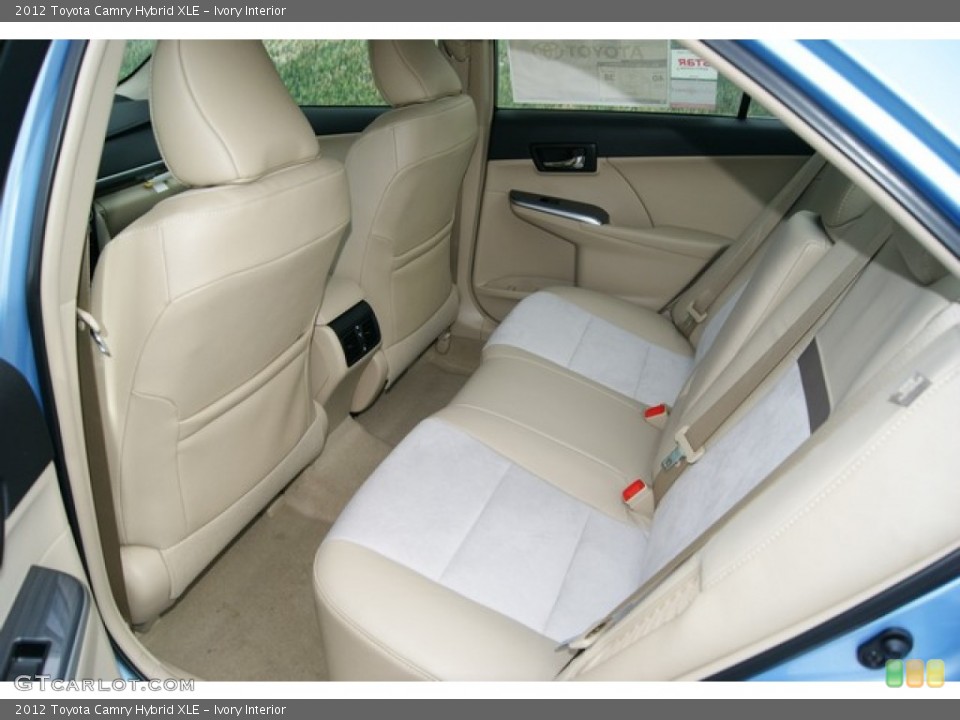 Ivory Interior Photo for the 2012 Toyota Camry Hybrid XLE #57666740