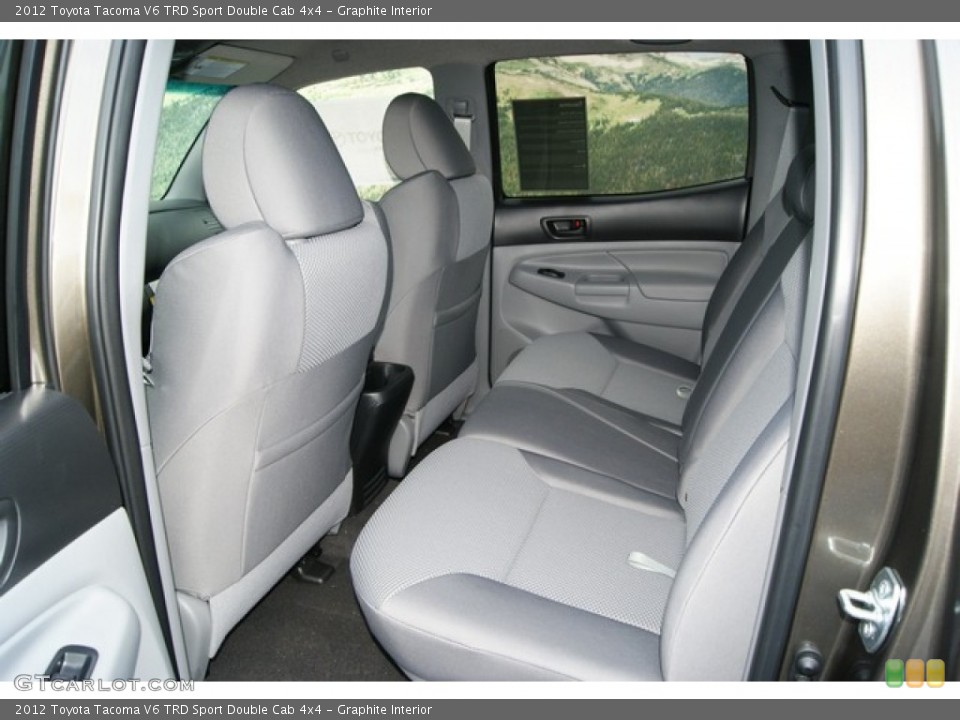 Graphite Interior Photo for the 2012 Toyota Tacoma V6 TRD Sport Double Cab 4x4 #57667436