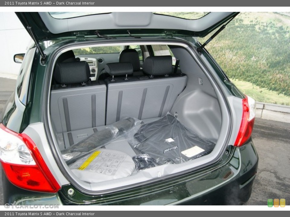 Dark Charcoal Interior Trunk for the 2011 Toyota Matrix S AWD #57669035