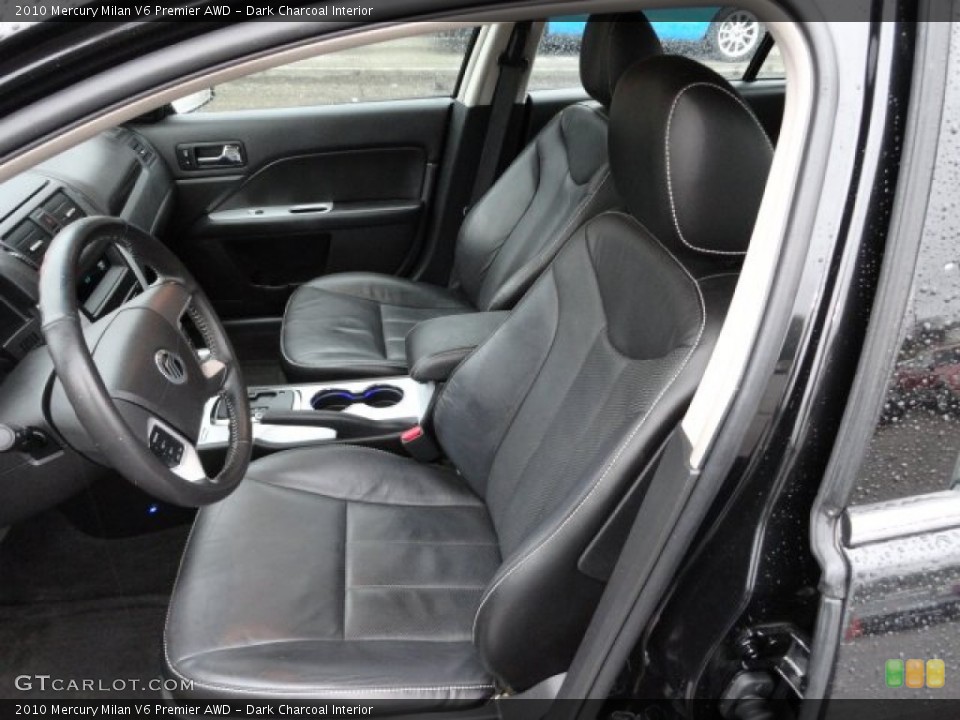 Dark Charcoal Interior Photo for the 2010 Mercury Milan V6 Premier AWD #57672122