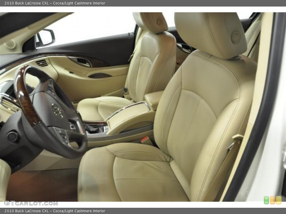 Cocoa/Light Cashmere Interior Photo for the 2010 Buick LaCrosse CXL #57675326