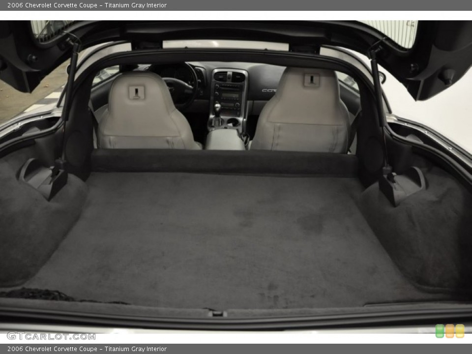 Titanium Gray Interior Trunk for the 2006 Chevrolet Corvette Coupe #57676346