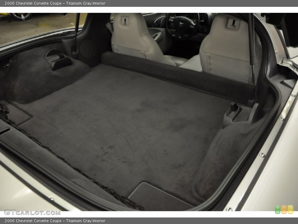 Titanium Gray Interior Trunk for the 2006 Chevrolet Corvette Coupe #57676376