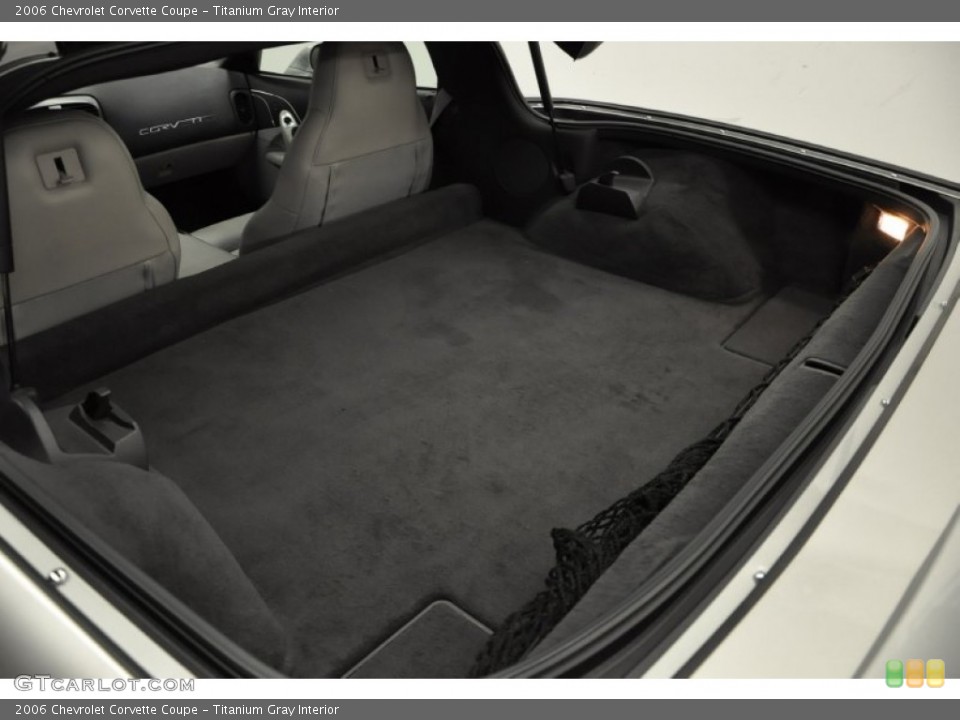 Titanium Gray Interior Trunk for the 2006 Chevrolet Corvette Coupe #57676385
