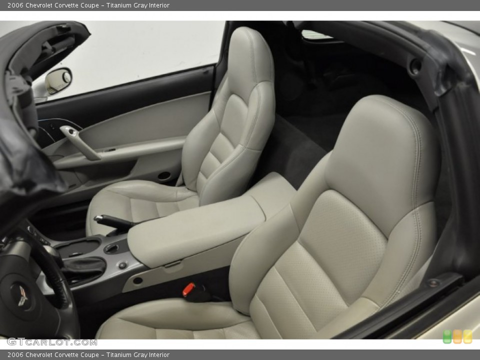 Titanium Gray Interior Photo for the 2006 Chevrolet Corvette Coupe #57676454