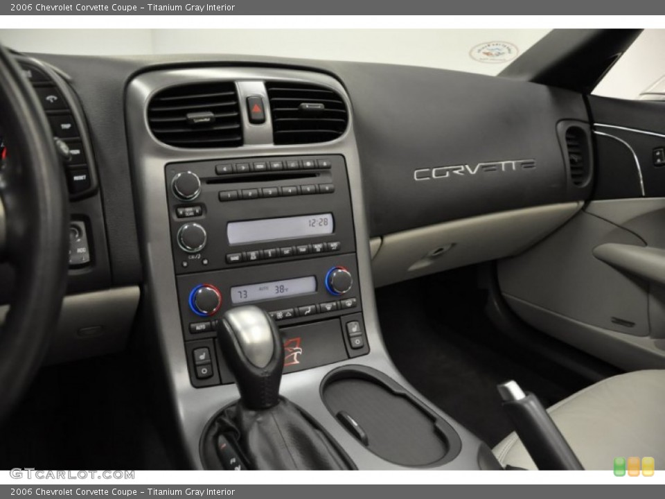 Titanium Gray Interior Controls for the 2006 Chevrolet Corvette Coupe #57676532