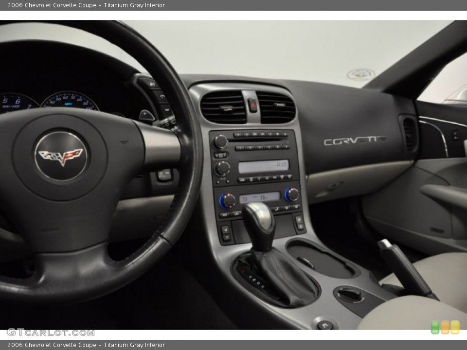 Titanium Gray Interior Dashboard for the 2006 Chevrolet Corvette Coupe #57676571