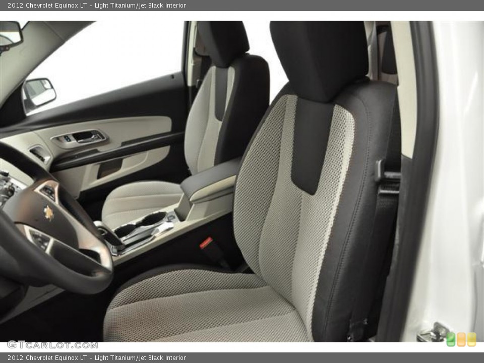 Light Titanium/Jet Black Interior Photo for the 2012 Chevrolet Equinox LT #57678026