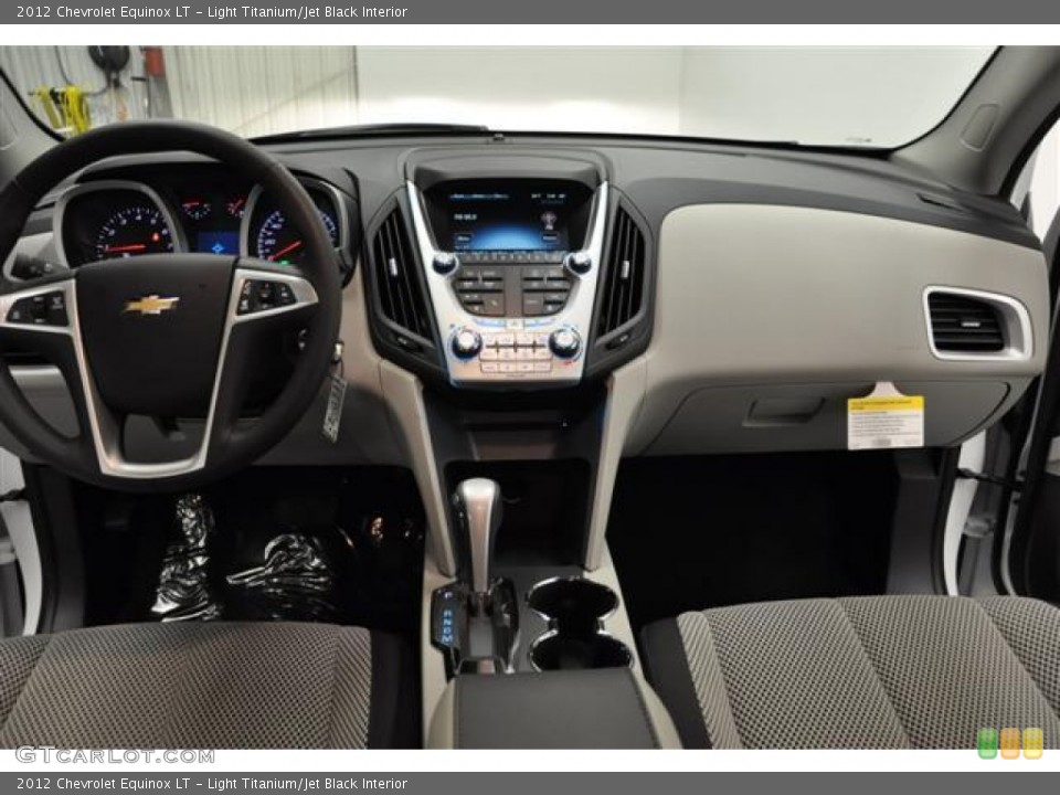 Light Titanium/Jet Black Interior Dashboard for the 2012 Chevrolet Equinox LT #57678092