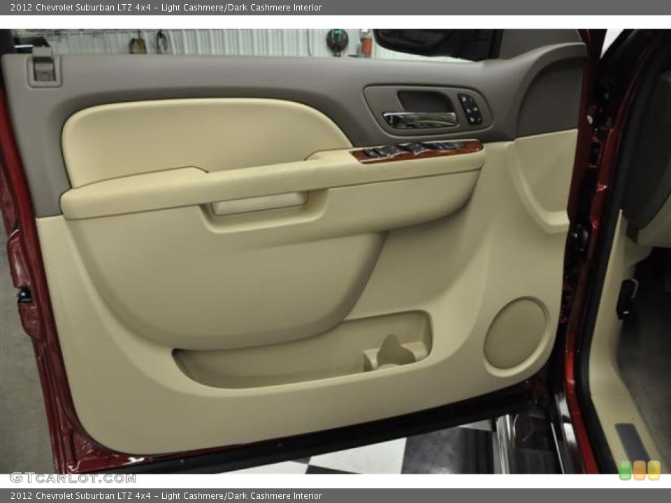 Light Cashmere/Dark Cashmere Interior Door Panel for the 2012 Chevrolet Suburban LTZ 4x4 #57679190