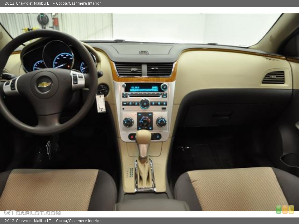 Cocoa/Cashmere Interior Dashboard for the 2012 Chevrolet Malibu LT #57680234