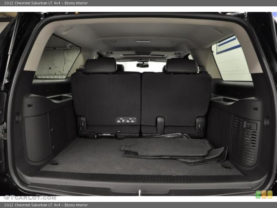 Ebony Interior Trunk for the 2012 Chevrolet Suburban LT 4x4 #57680750