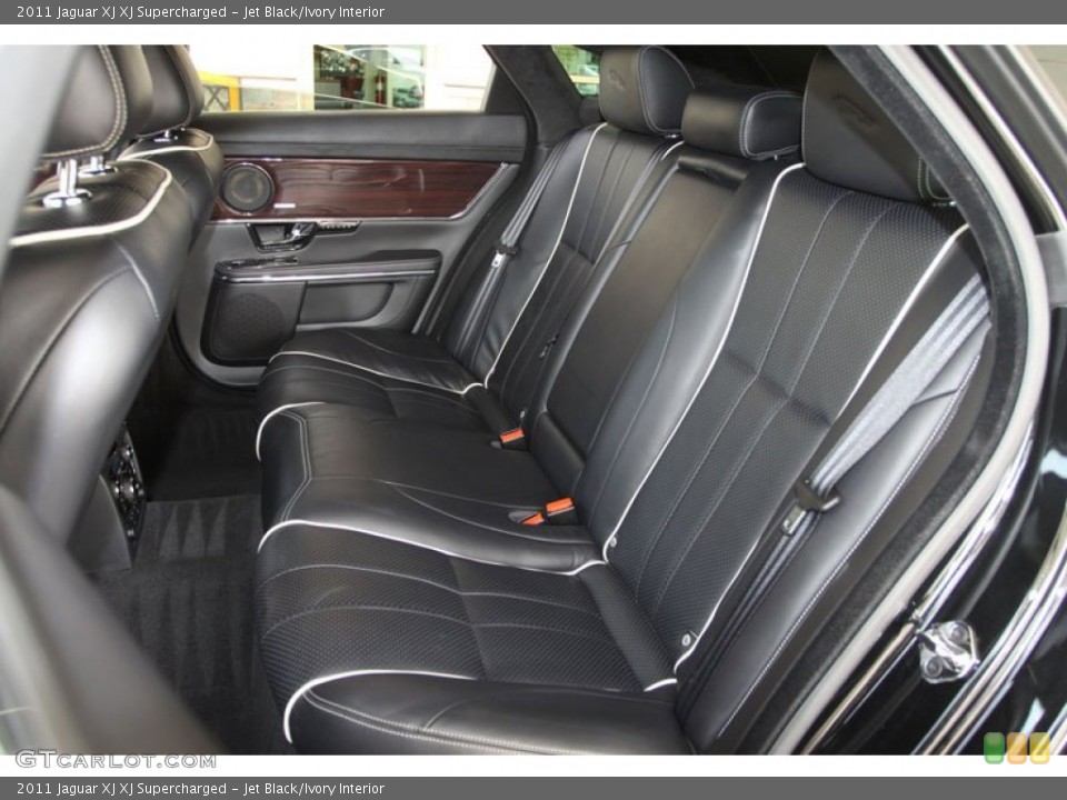 Jet Black/Ivory Interior Photo for the 2011 Jaguar XJ XJ Supercharged #57681377