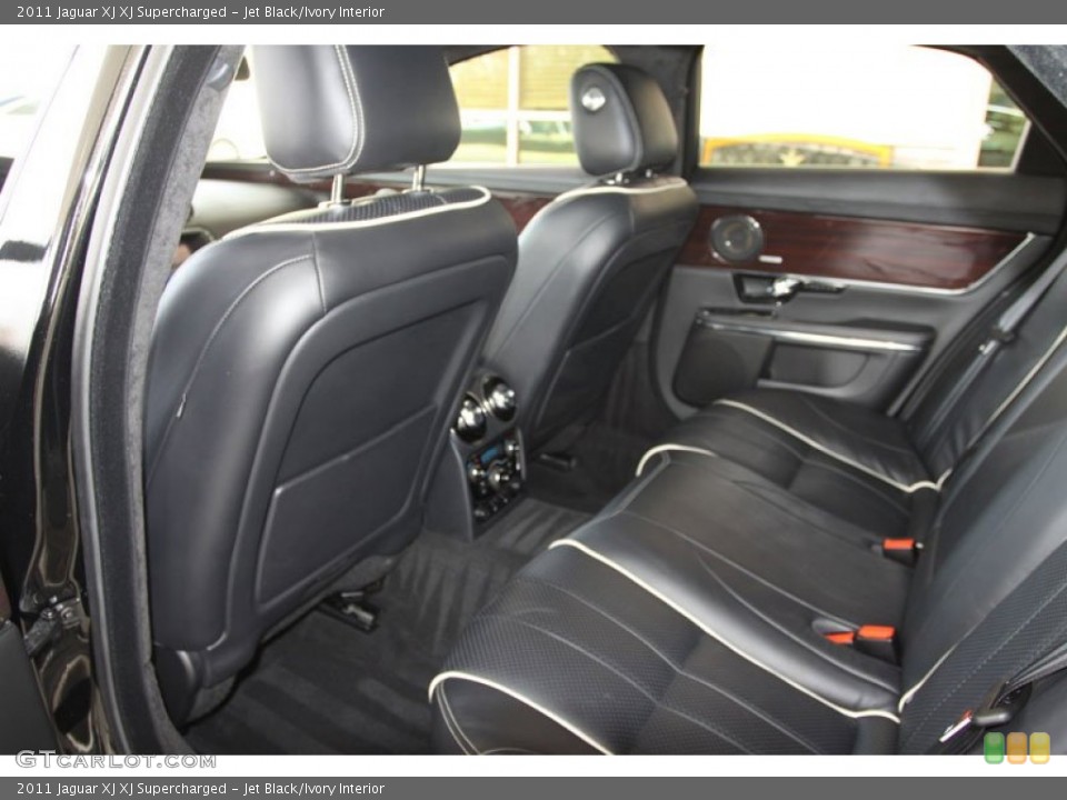 Jet Black/Ivory Interior Photo for the 2011 Jaguar XJ XJ Supercharged #57681437