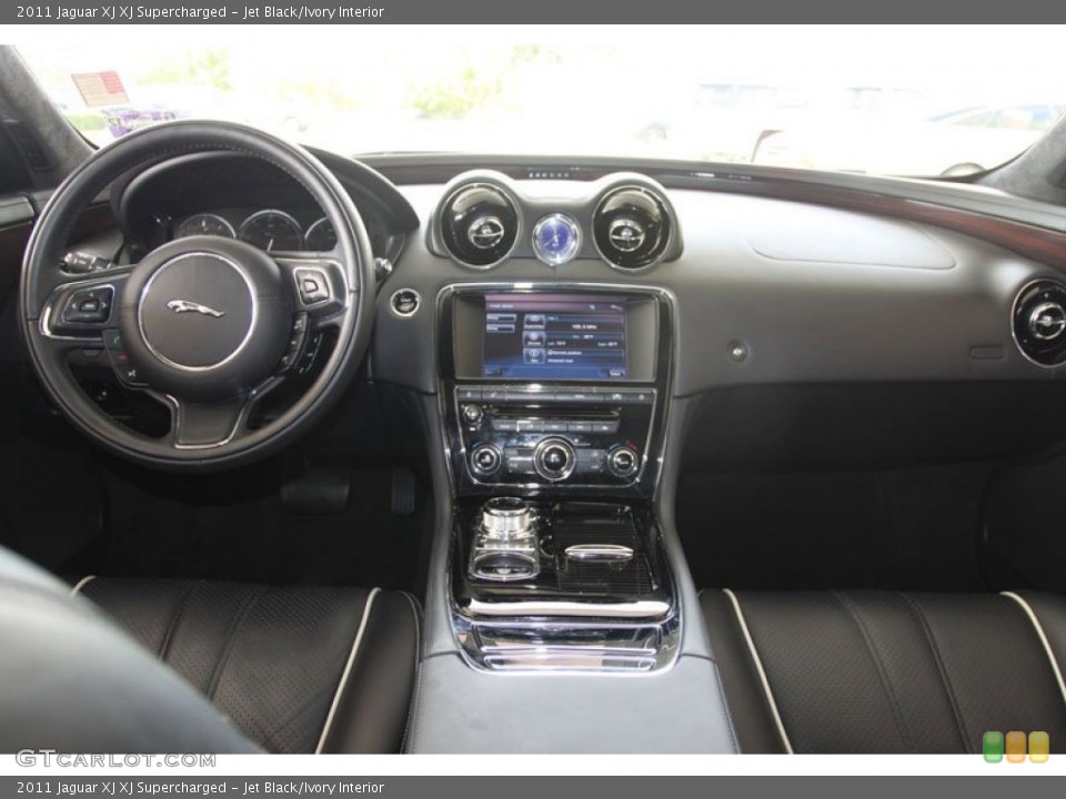 Jet Black/Ivory Interior Dashboard for the 2011 Jaguar XJ XJ Supercharged #57681644