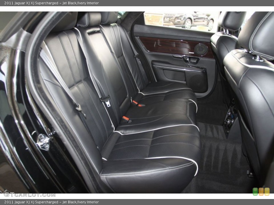 Jet Black/Ivory Interior Photo for the 2011 Jaguar XJ XJ Supercharged #57681725