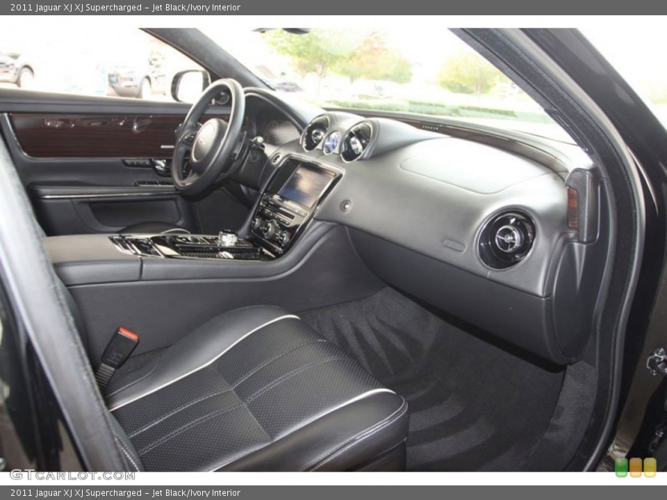 Jet Black/Ivory Interior Dashboard for the 2011 Jaguar XJ XJ Supercharged #57681749