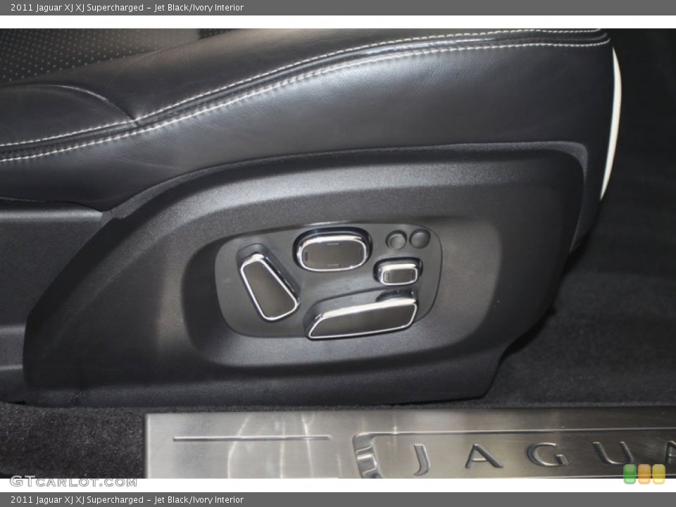 Jet Black/Ivory Interior Controls for the 2011 Jaguar XJ XJ Supercharged #57681773